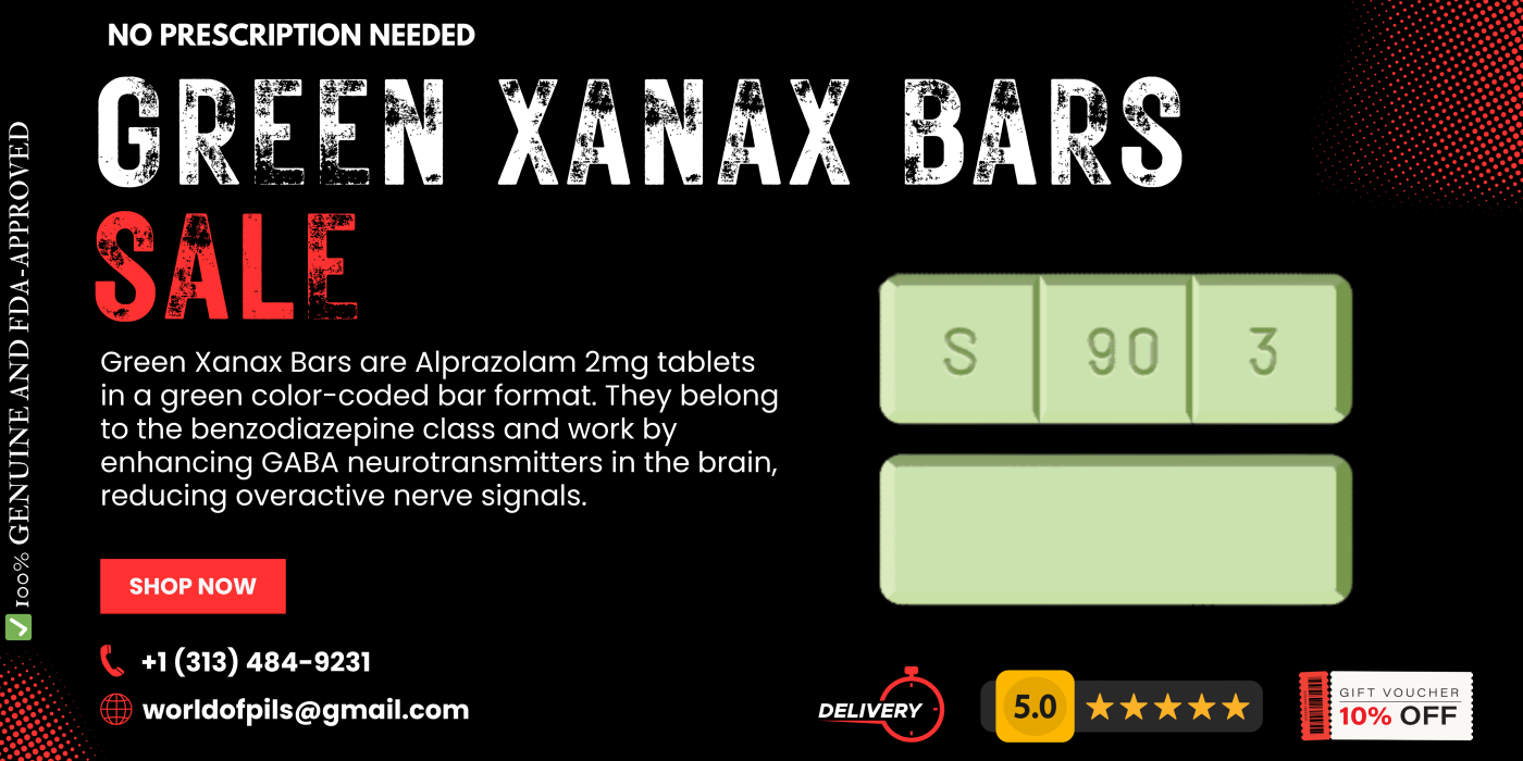 Buy Green Xanax Bars Online